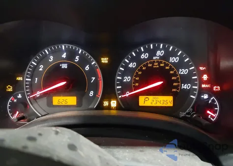 2009 Toyota Corolla Xrs из США, поврежденный, VIN 2T1BE40E09C026114